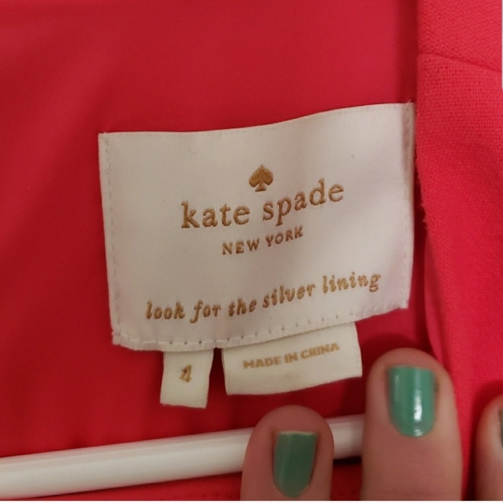 Kate Spade Pink Crepe Dress - Picture 2 of 5
